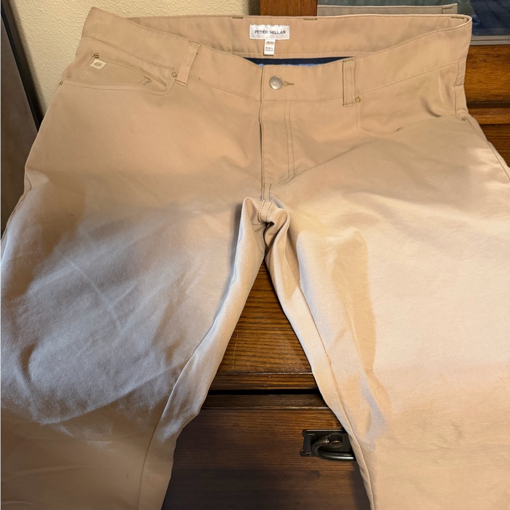 Peter Millar Men's Khaki Chinos